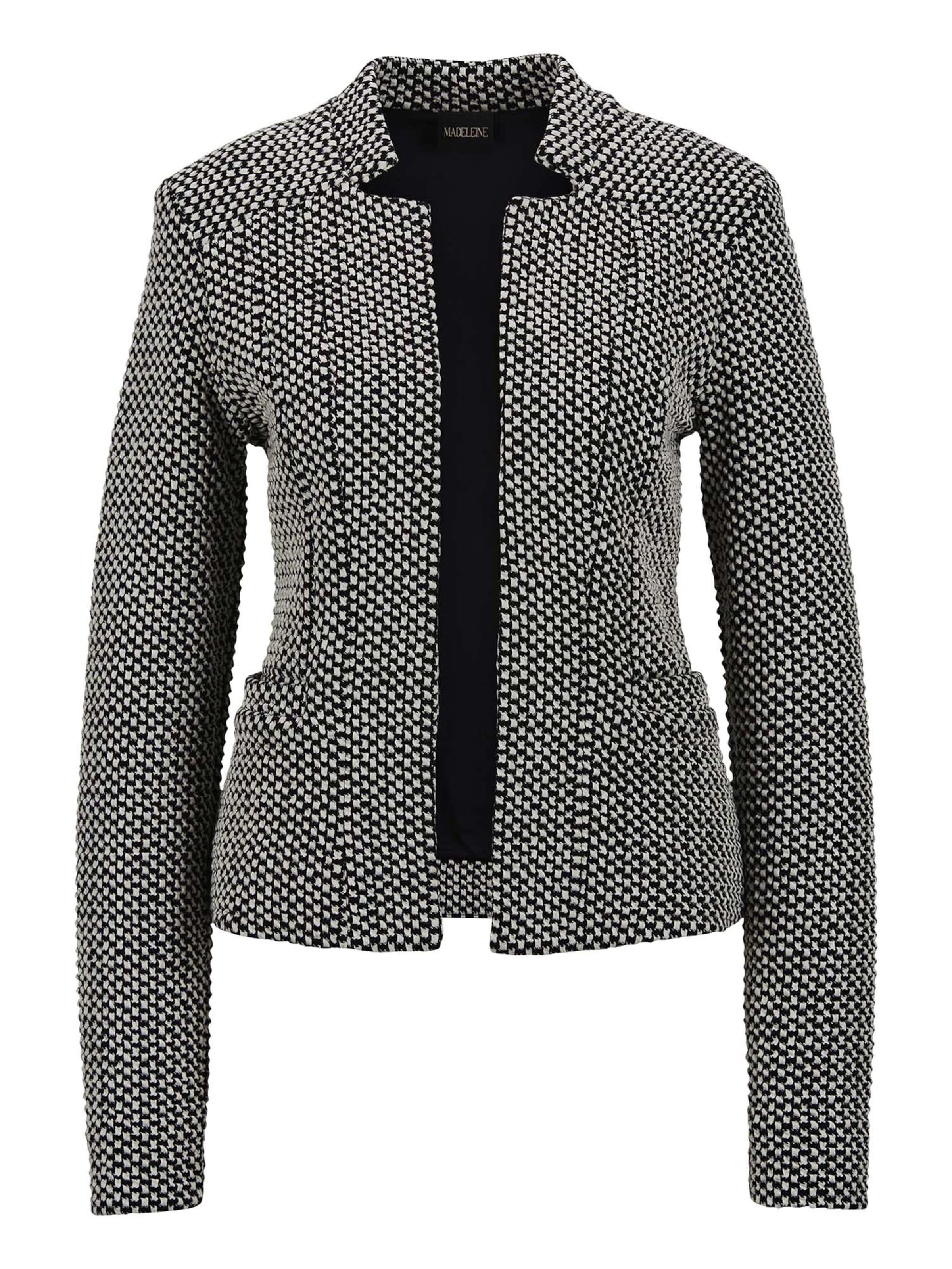 MADELEINE Blazer in Schwarz: Vorderseite