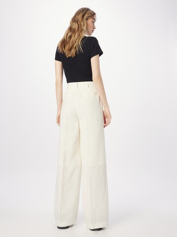 SCOTCH & SODA Wide leg Παντελόνι με τσάκιση 'Hana' σε μπεζ