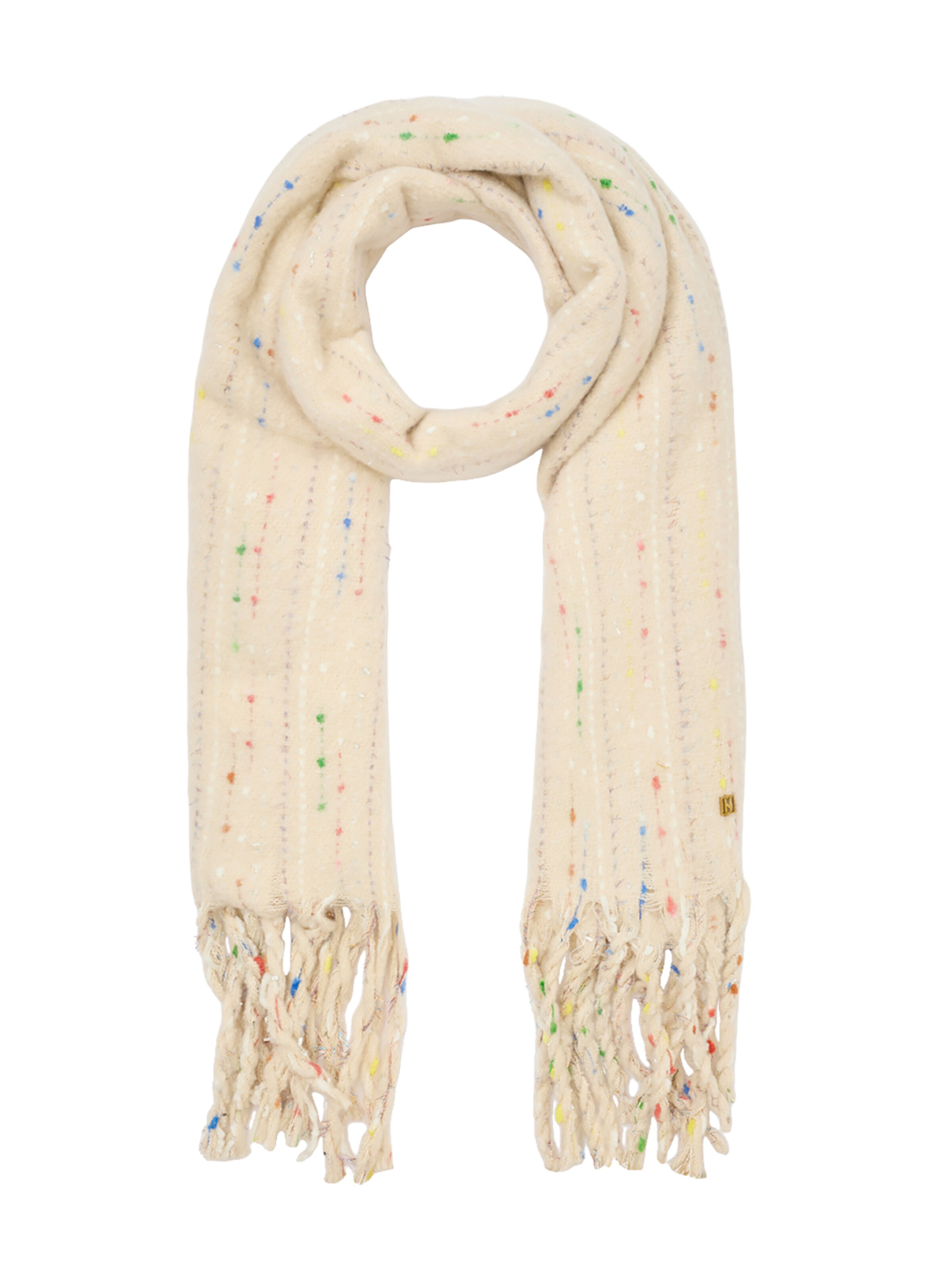 NALì Schal 'THREADS' in Beige: Vorderseite