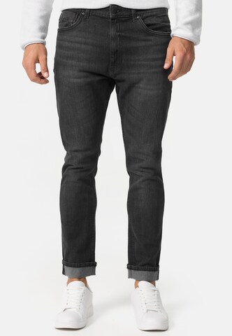 INDICODE JEANS Regular Jeans ' Chammy ' in Zwart: voorkant