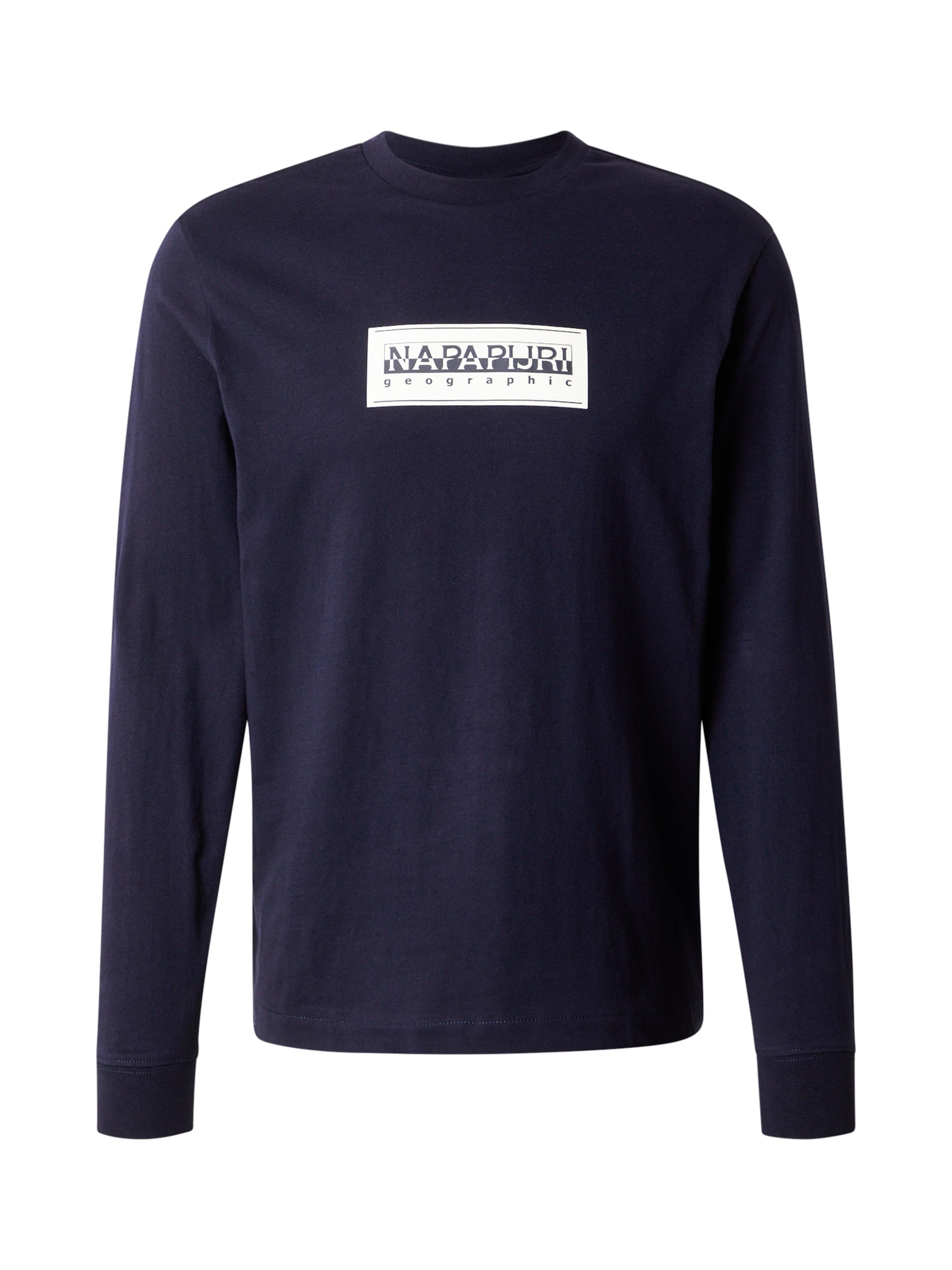 NAPAPIJRI Тениска в синьо: отпред