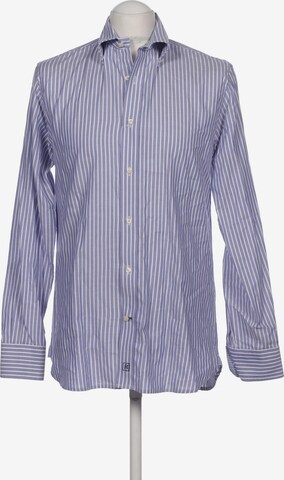 Hackett London Button Up Shirt in S in Purple: front