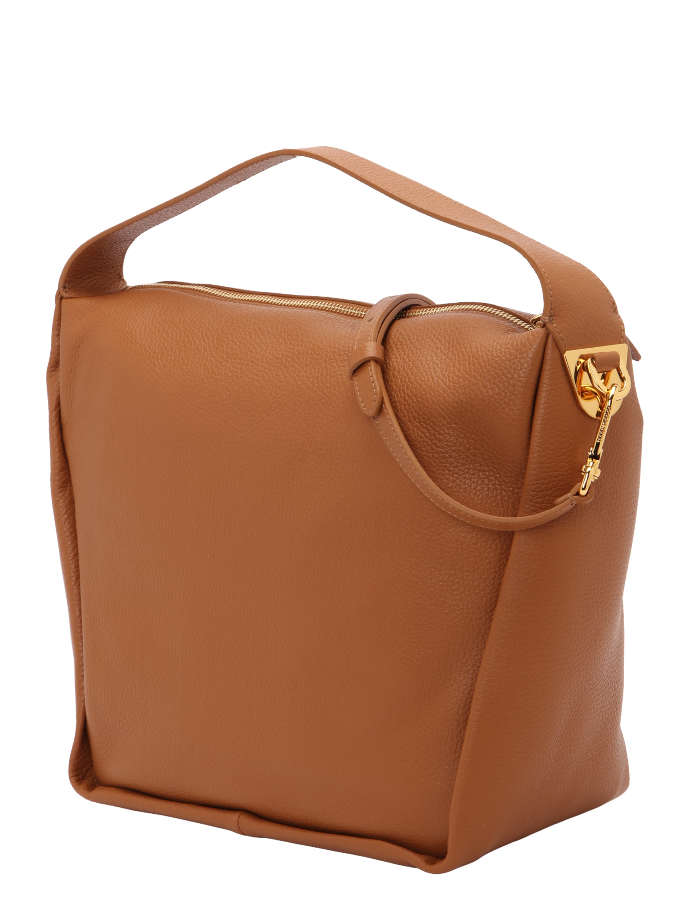 Coccinelle Handbag 'OLIVER' in Brown: side