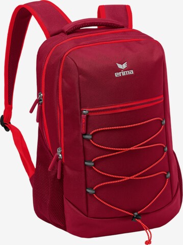 ERIMA Sports Backpack in Red: front