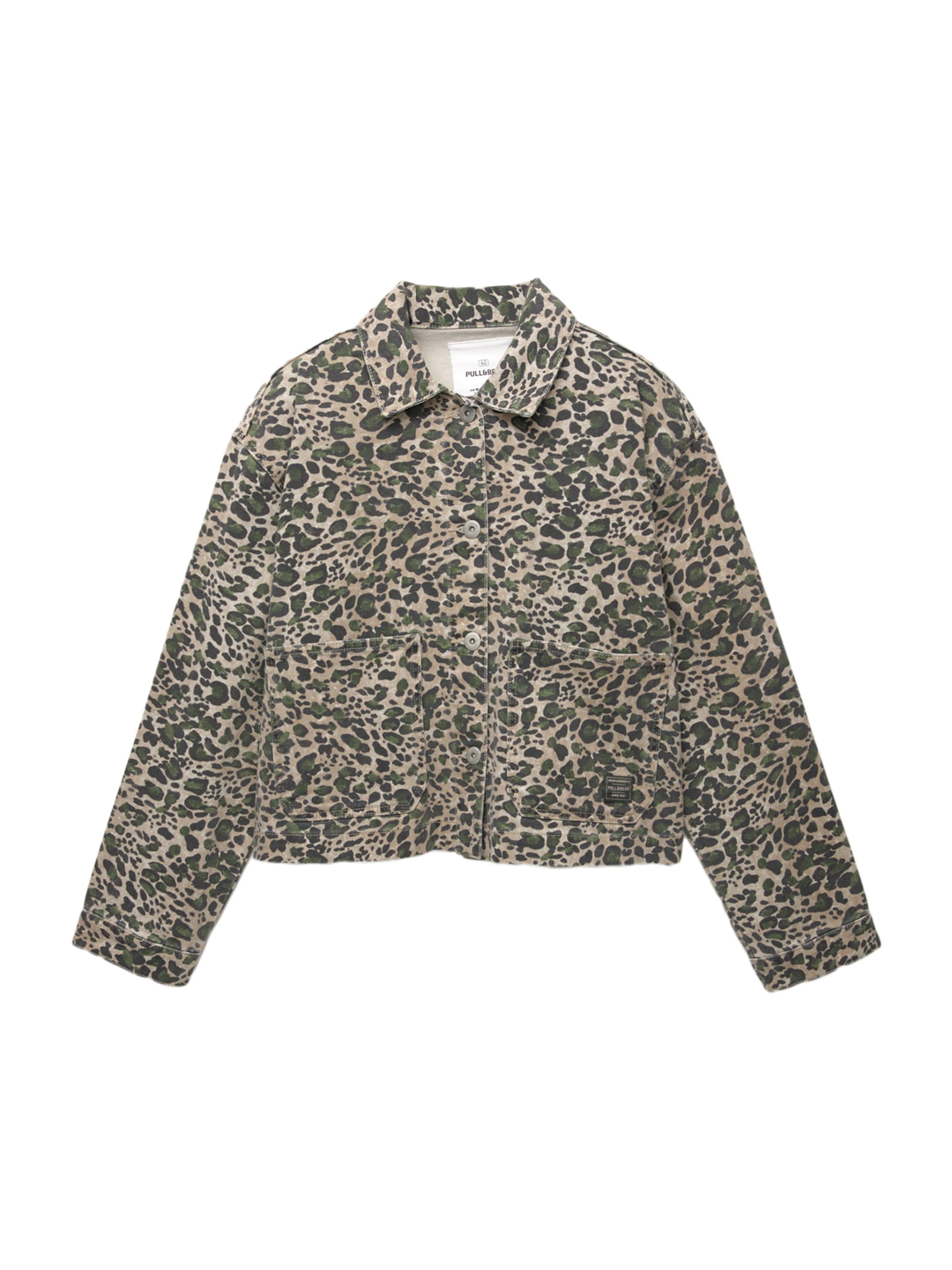 Pull&Bear Jacke in Beige: Vorderseite