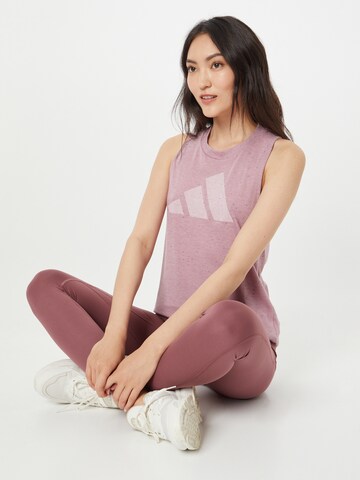 ADIDAS SPORTSWEAR Top in Lila