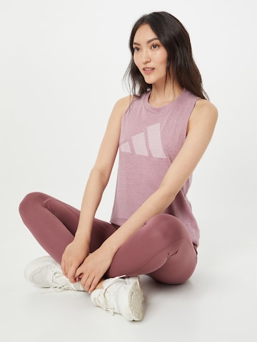 ADIDAS SPORTSWEAR Sporttop in Lila