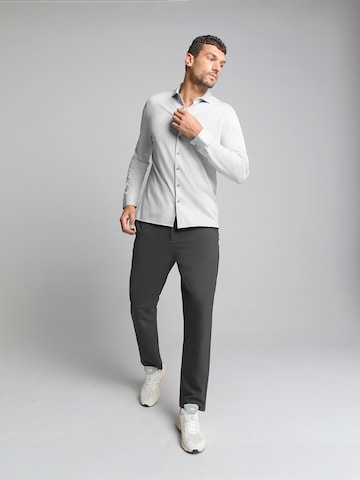 No Excess Slim fit Button Up Shirt in Grey