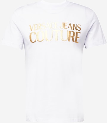 Versace Jeans Couture T-shirt i vit: framsida