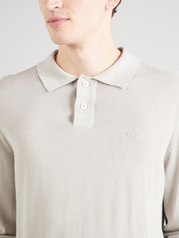 BOSS Trui 'Avac' in Beige