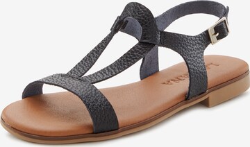 LASCANA Sandals in Black: front