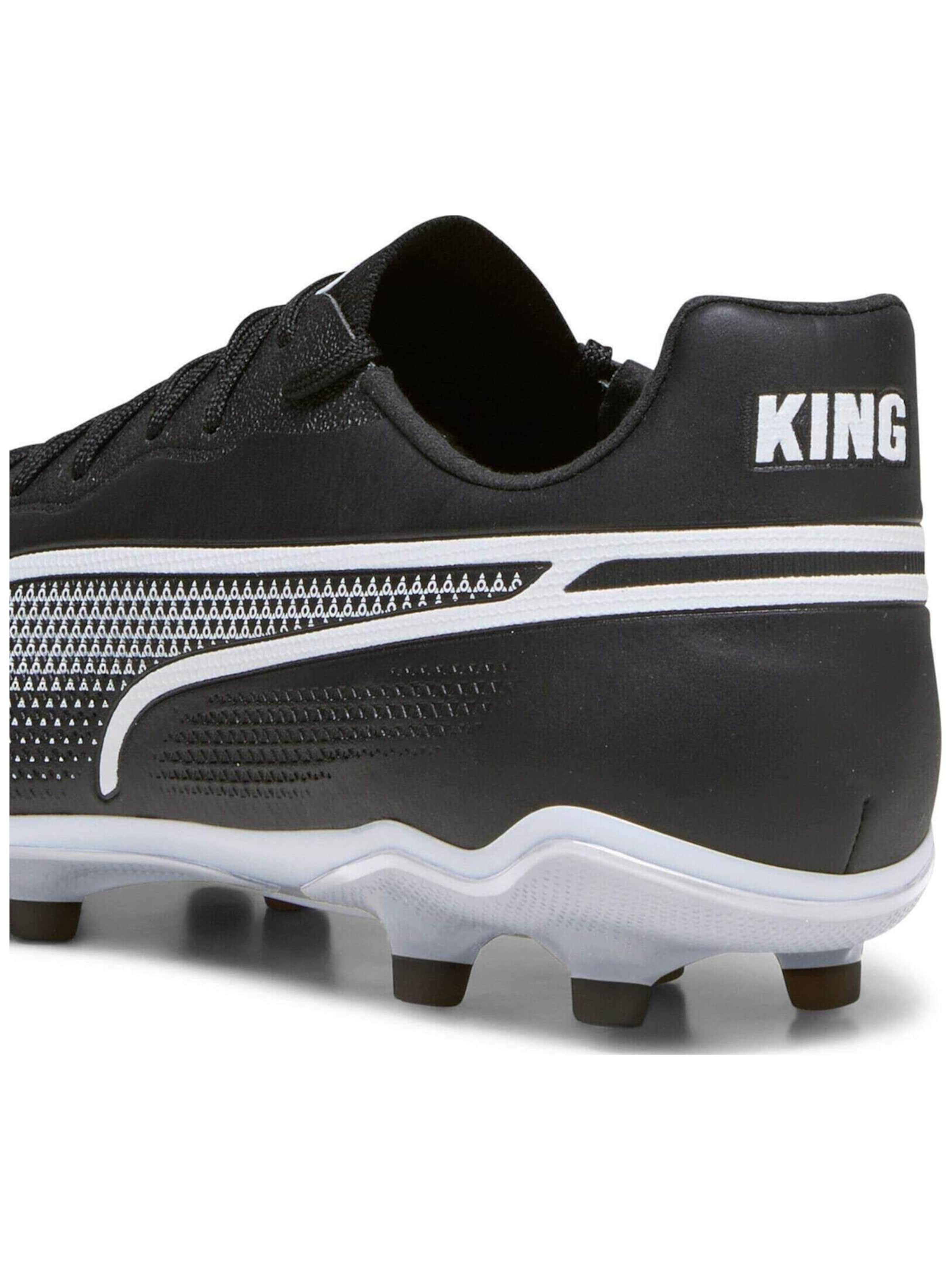 PUMA - Zapatillas de fútbol 'Puma King Pro FG AG' en negro