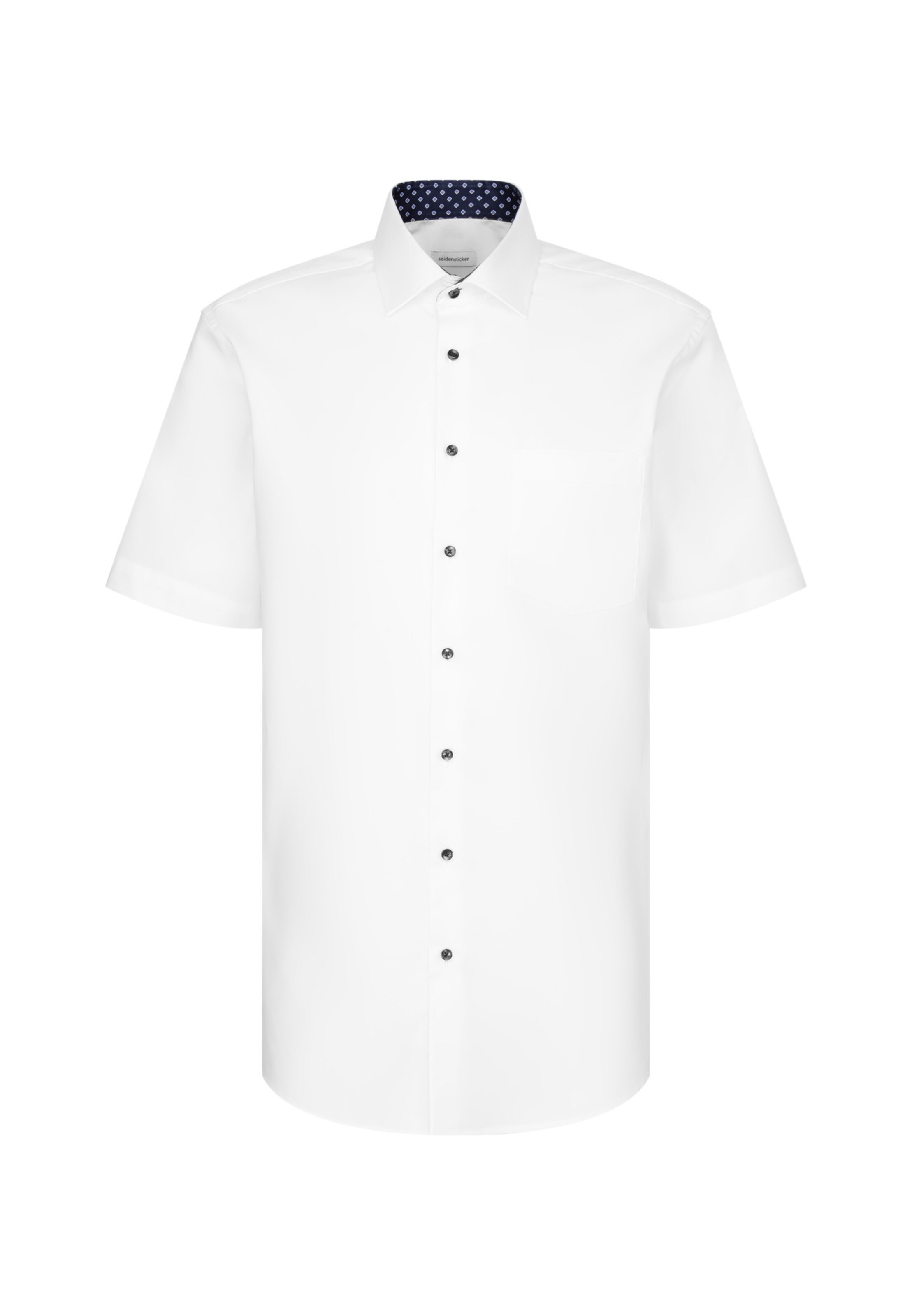 SEIDENSTICKER Chemise business en blanc, Vue avec produit