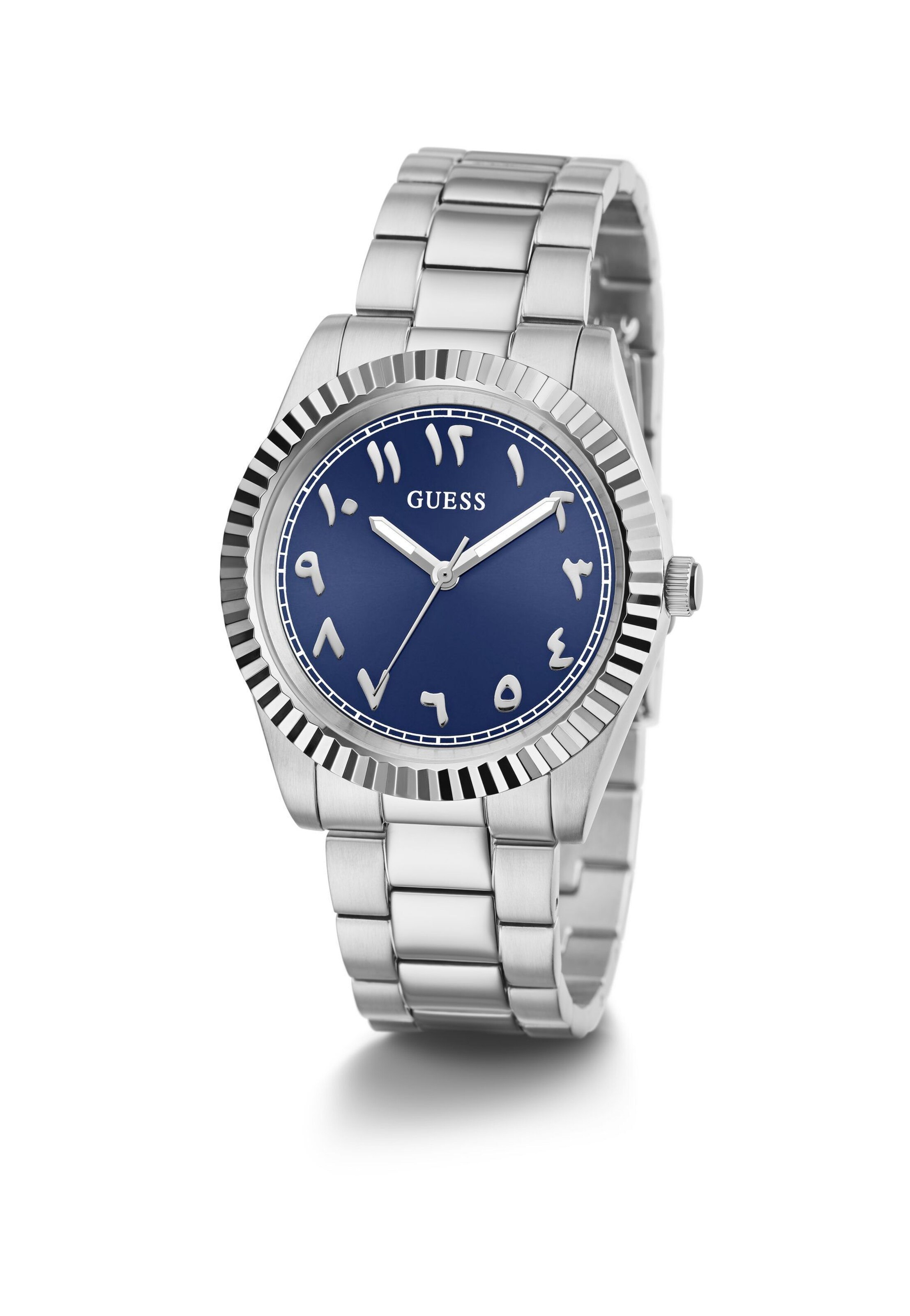 GUESS Analog watch 'Connoisseur' in Silver