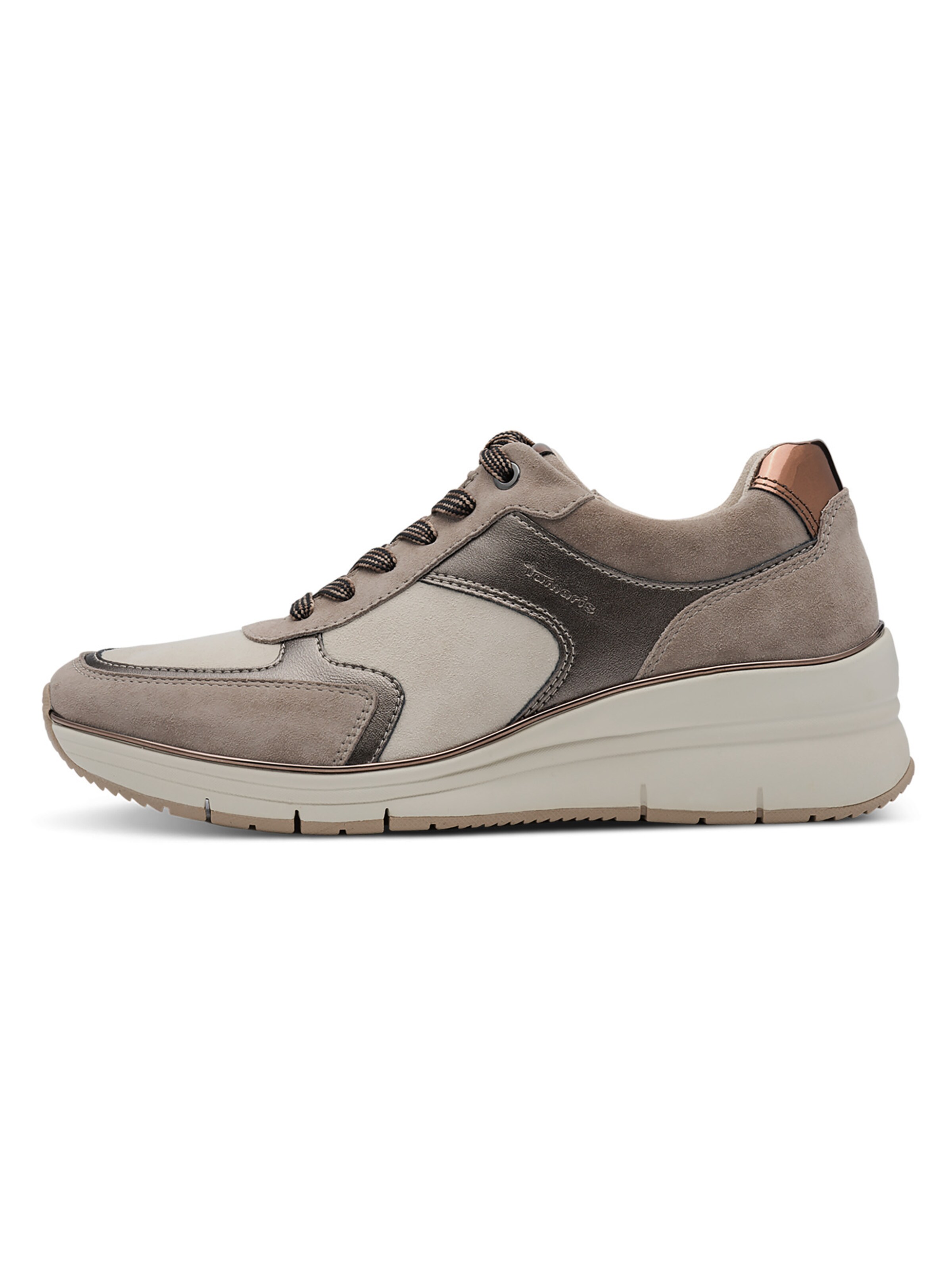 Sneaker bassa di Tamaris in beige