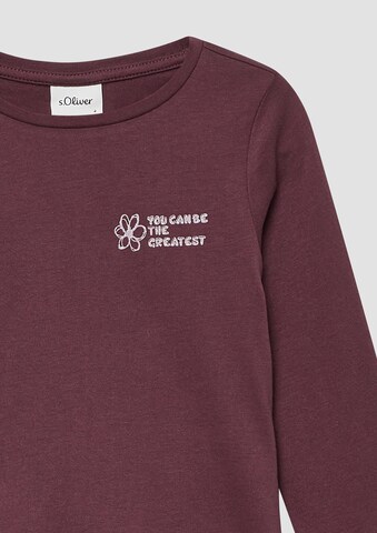 T-Shirt s.Oliver en rouge