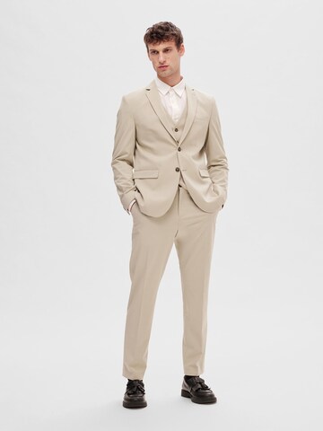 SELECTED HOMME Slim fit Colbert in Beige