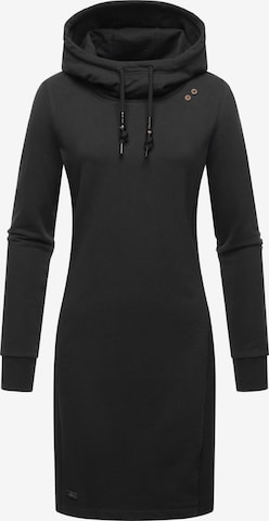 Rochie 'Sabreen' de la Ragwear pe negru: față