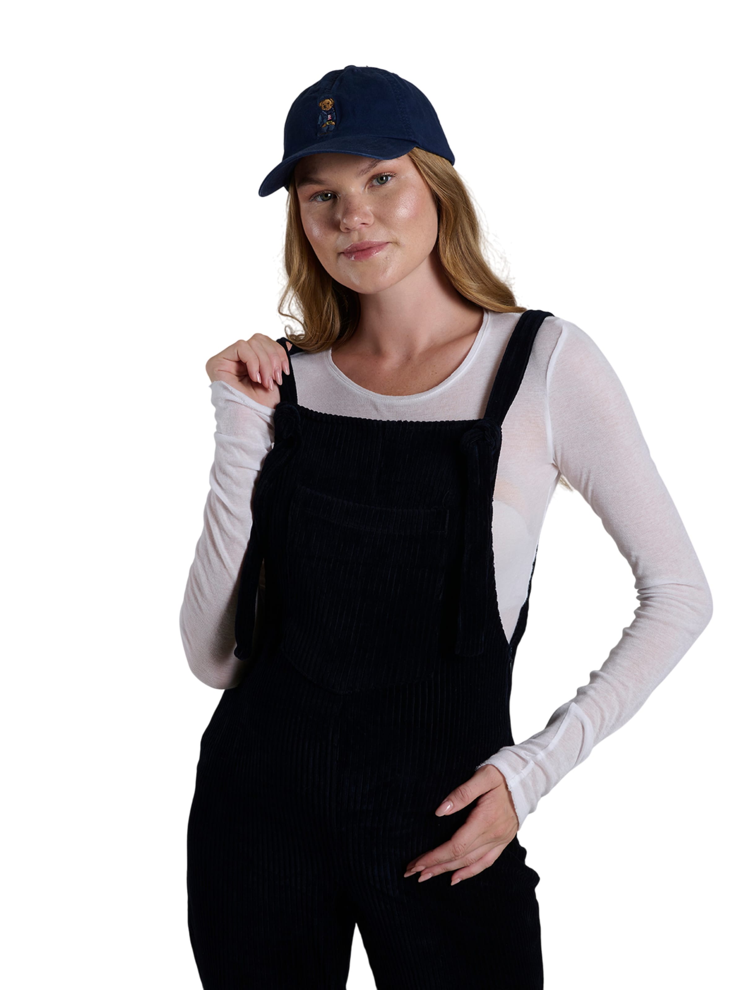LYN MAMA Regular Dungarees in Blue