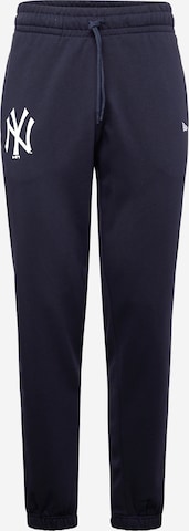 Effilé Pantalon 'MLB ESSENTIALS NEYYAN' NEW ERA en bleu : devant