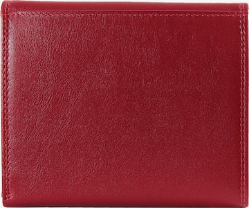 Braun Büffel Wallet 'Gold Secure' in Red