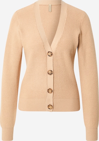 Cardigan 'Blissa' Soyaconcept en beige : devant