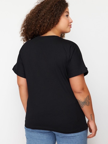 T-shirt Trendyol Curve en noir