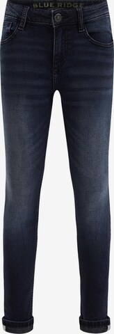 WE Fashion Skinny Jeans in Blauw: voorkant