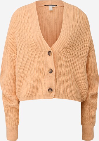 QS Strickjacke in Orange: predná strana