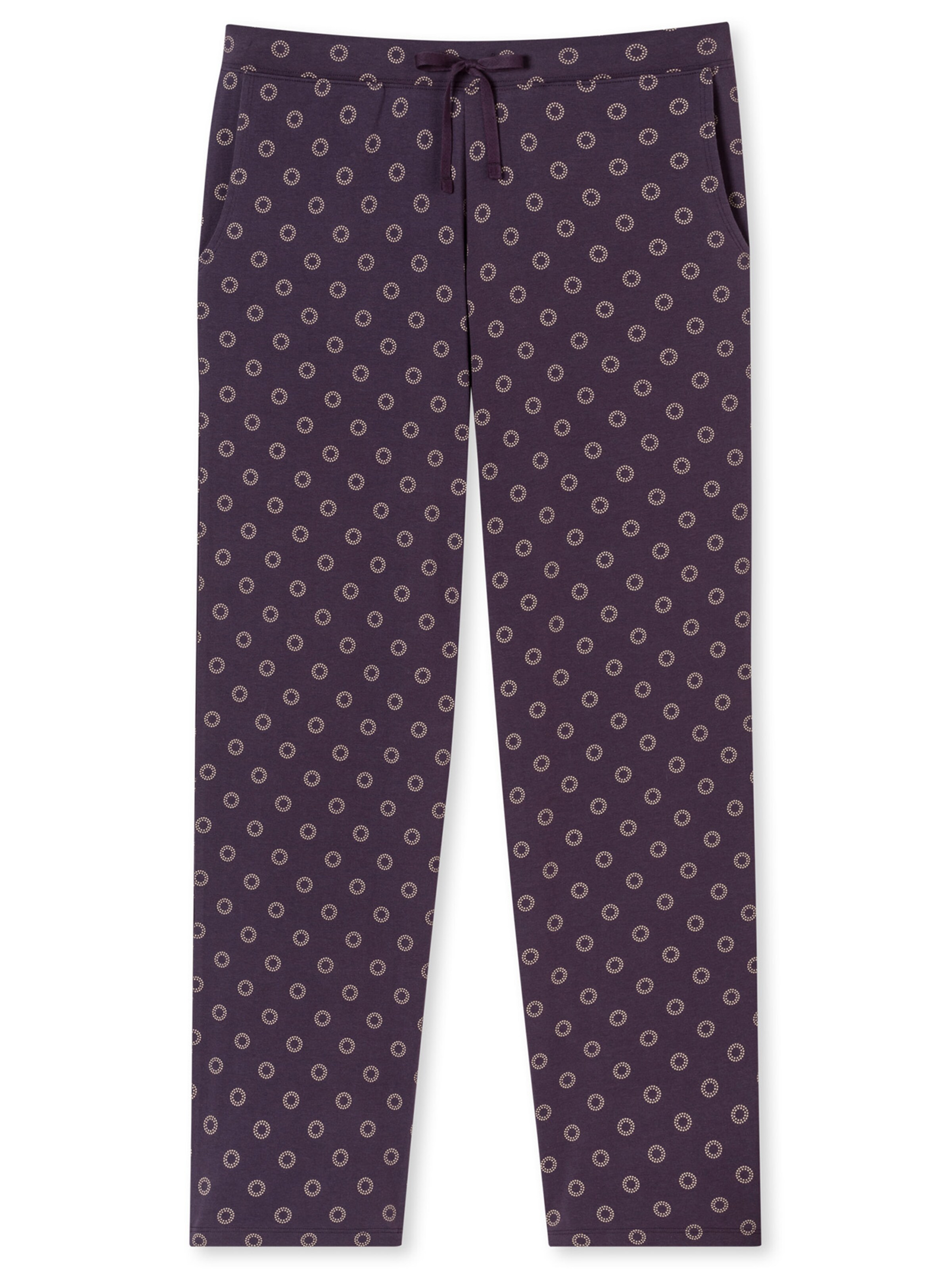SCHIESSER Pyjamabroek 'Mix & Relax' in Lila: voorkant