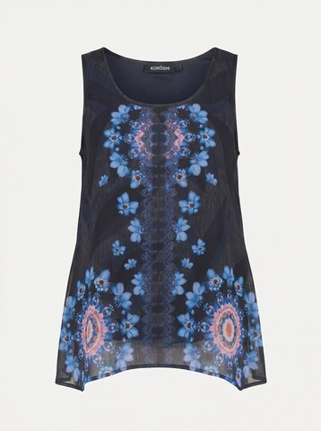 KOROSHI Blouse in Blue