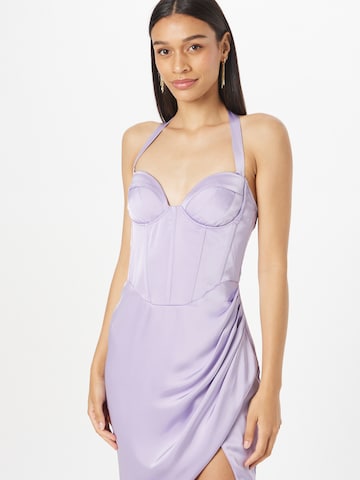 Robe de cocktail Misspap en violet