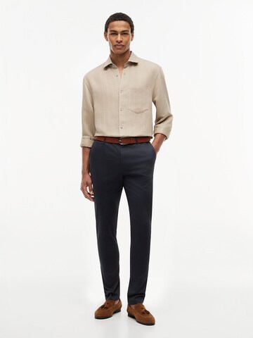 TOMMY HILFIGER Slimfit Hose 'Bleecker' in Blau