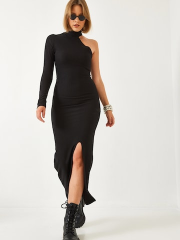 Bianco Lucci Šaty – černá: přední strana