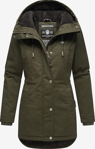 Veste d’hiver ' ' NAVAHOO en vert : devant