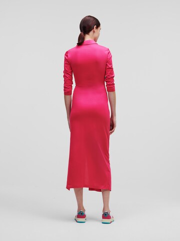 Karl Lagerfeld - Vestido em rosa