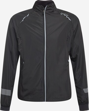 ENDURANCE Athletic Jacket 'Earlington' in Black: front