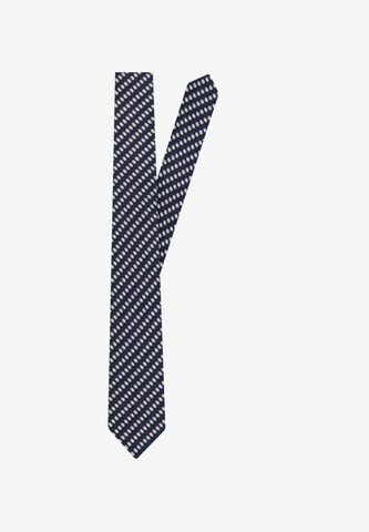 SEIDENSTICKER Krawatte ' Slim ' in Blau