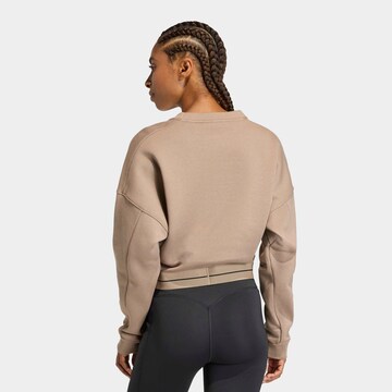 ADIDAS PERFORMANCE Athletic Sweatshirt in Brown