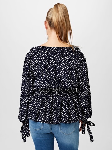 Dorothy Perkins Curve Blouse in Blauw