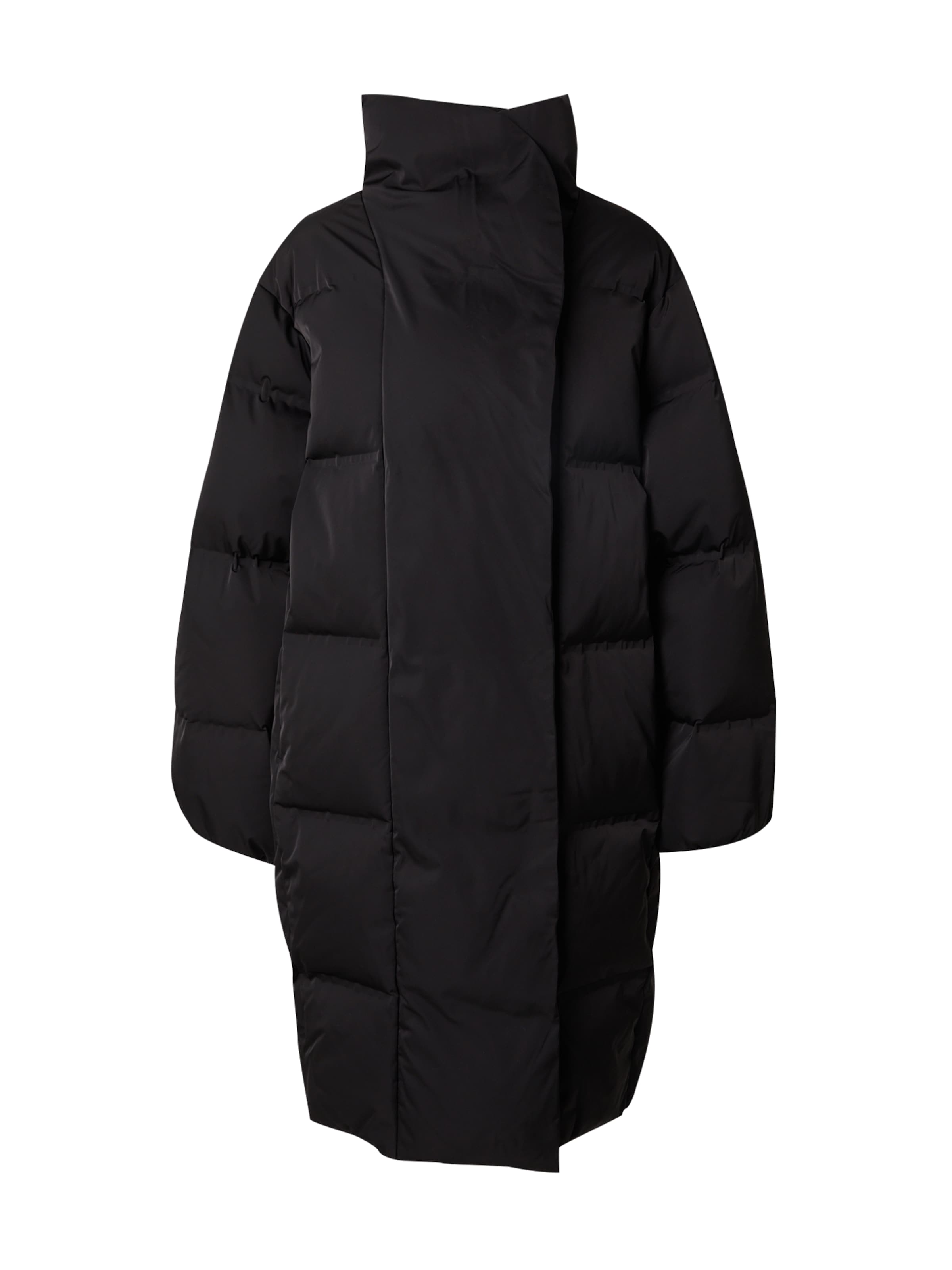 & Other Stories Mantel in Schwarz: Vorderseite