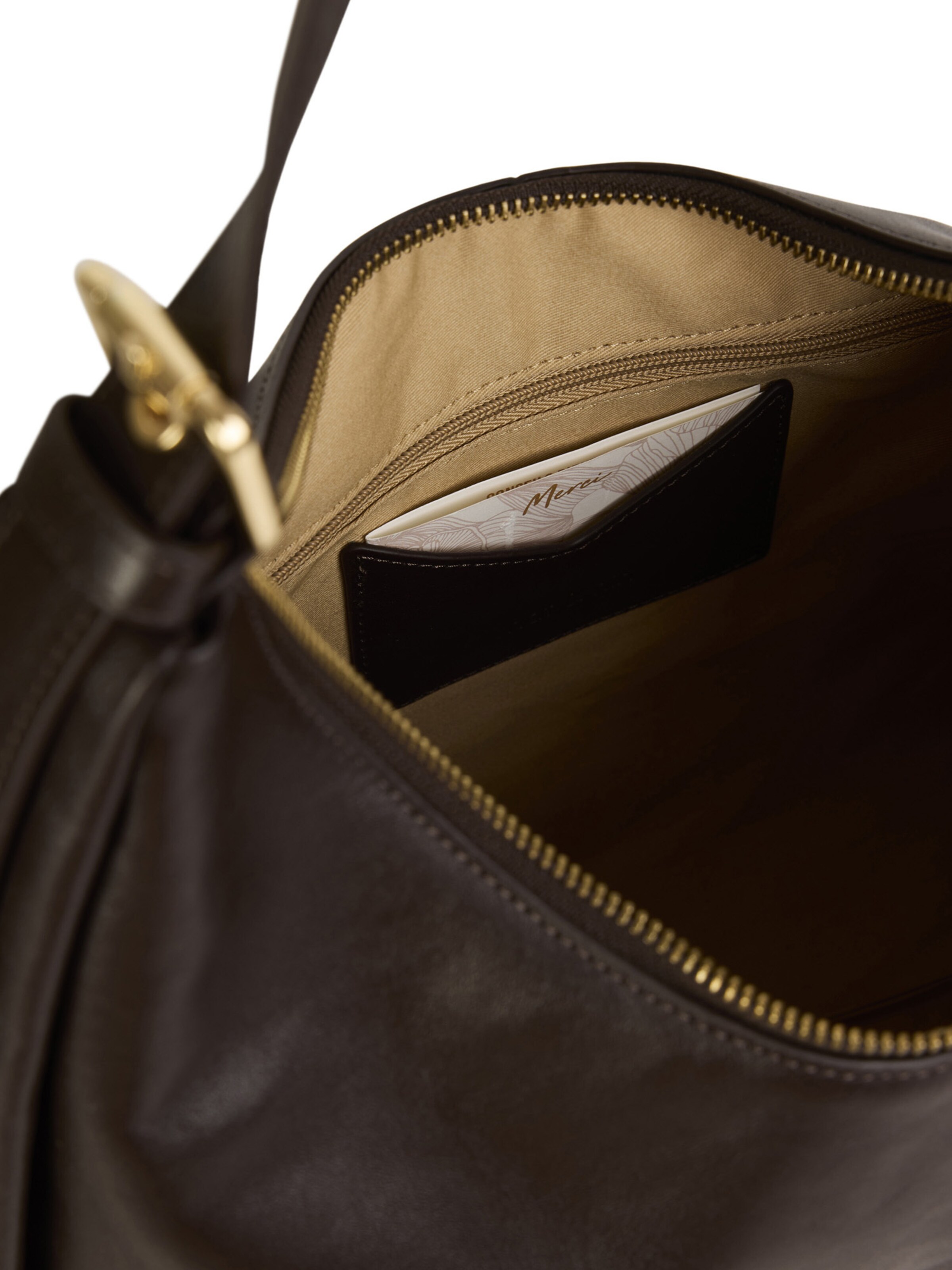 Nat&Nin Skuldertaske 'TINA' i brun