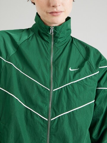 žalia Nike Sportswear Demisezoninė striukė