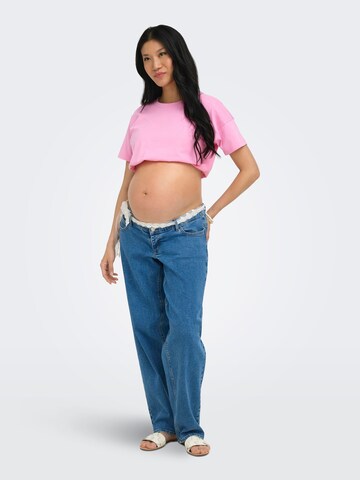 Only Maternity Shirt in Roze
