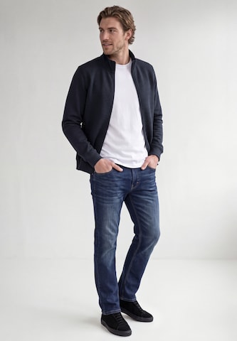 Street One MEN Sweatjacke in Blau