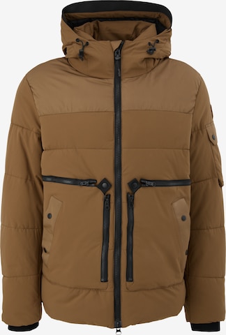 s.Oliver Winter Jacket in Brown: front