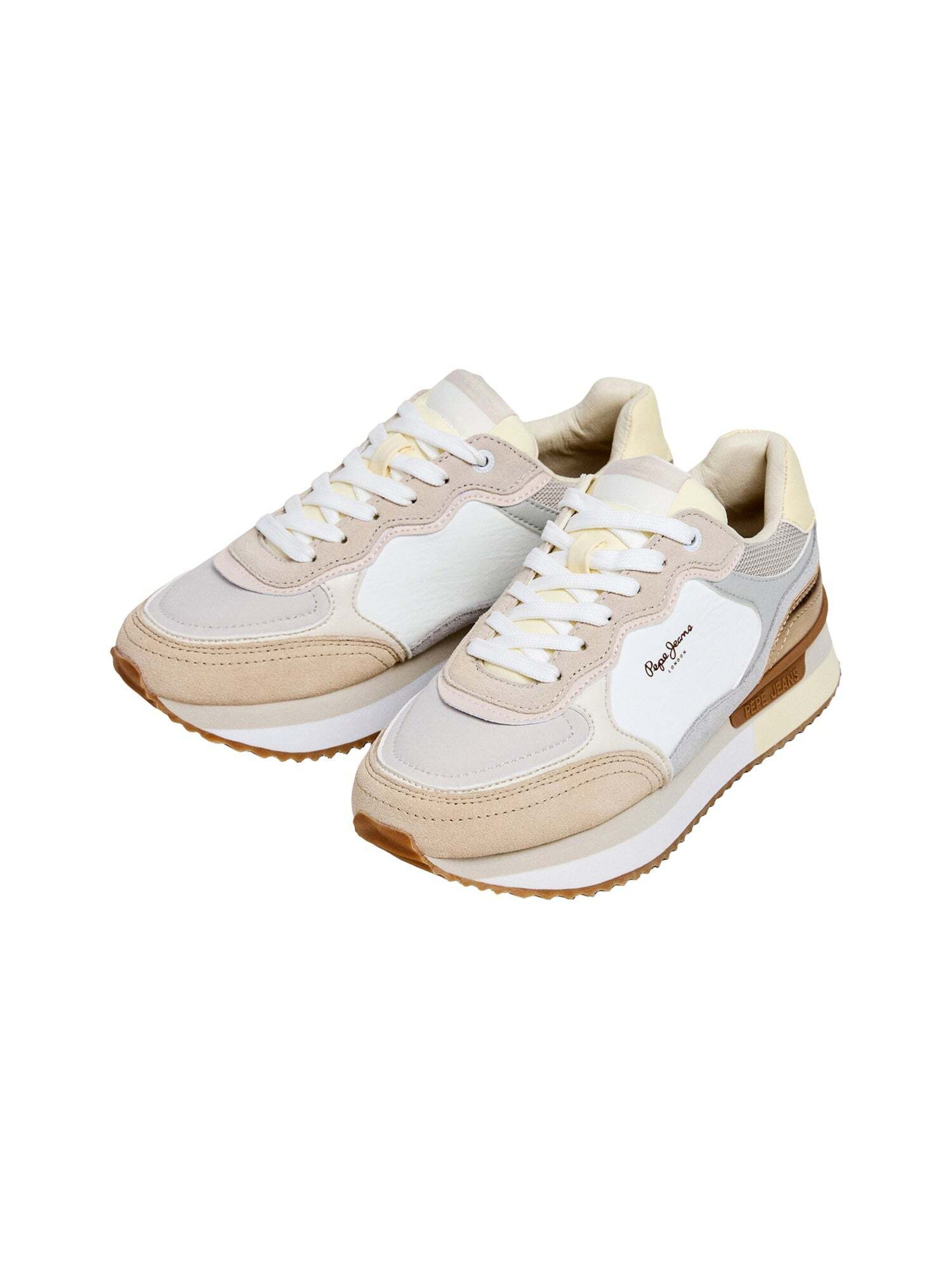 Sneaker bassa 'RUSPER RACER' di Pepe Jeans in beige