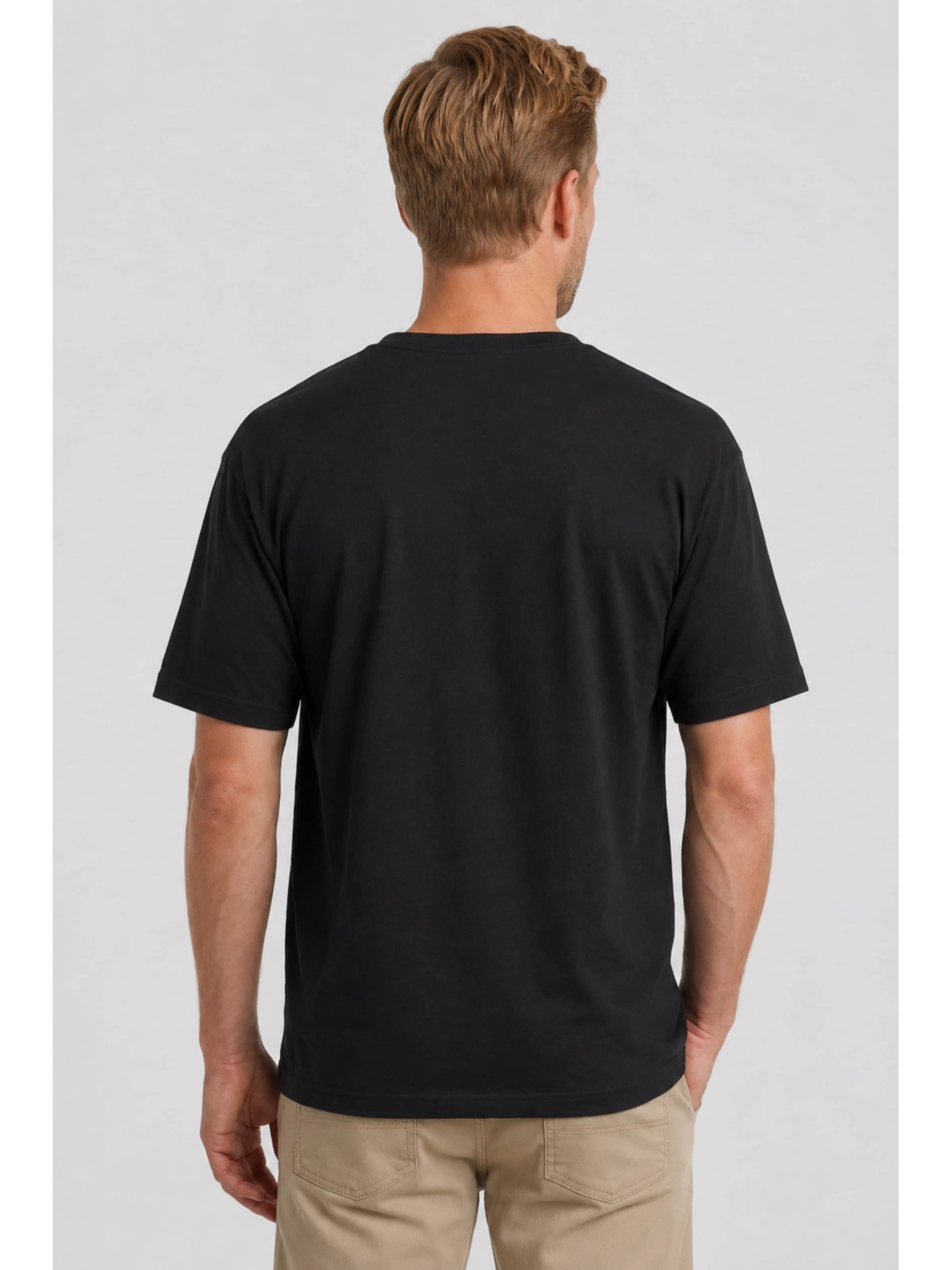 alan red Shirt 'Venice' in Black