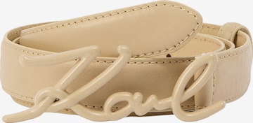 Karl Lagerfeld Vyö värissä ruskea: etupuoli