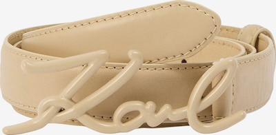 Diržas iš Karl Lagerfeld, spalva – kapučino spalva, Prekių apžvalga